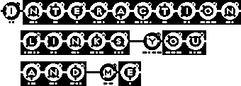 Interaction Links You And Me